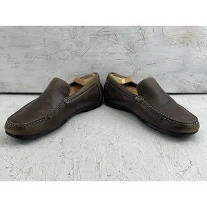 Ecco | Shoes | Ecco Mens Slip On Driving Loafers Moc Shoes 